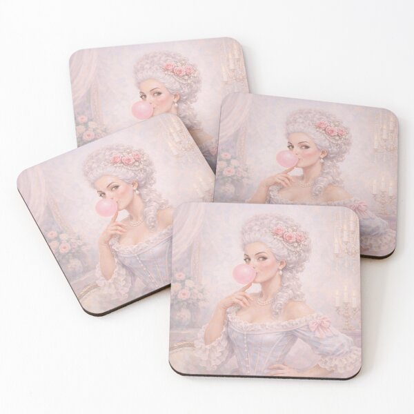 Item preview, Pastel Rococo Bubblegum Beauty in a Dreamy Vintage Salon Pop designed and sold by UtArt.