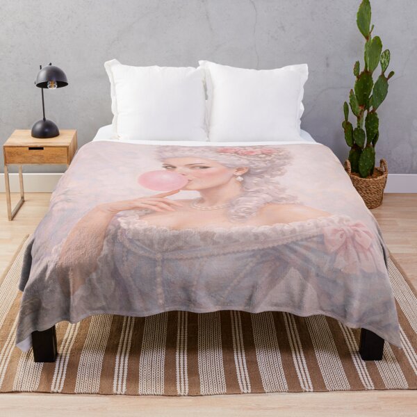 Item preview, Pastel Rococo Bubblegum Beauty in a Dreamy Vintage Salon Pop designed and sold by UtArt.