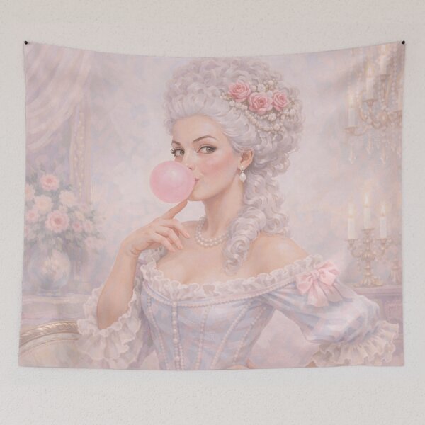 Item preview, Pastel Rococo Bubblegum Beauty in a Dreamy Vintage Salon Pop designed and sold by UtArt.
