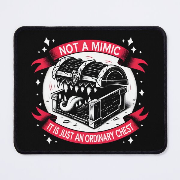 Item preview, Mimic Chest funny DnD Monster designed and sold by Boardgameo.