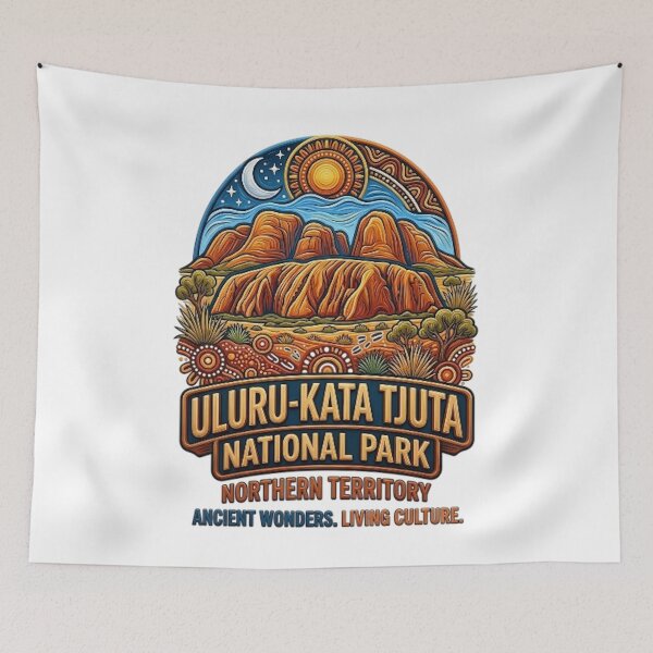 Item preview, ULURU-KATA TJUTA NATIONAL PARK designed and sold by likbatonboot.