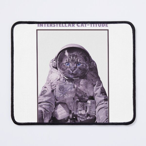 Item preview, Interstellar Cat-titude Tshirt designed and sold by RKDesignVault99.