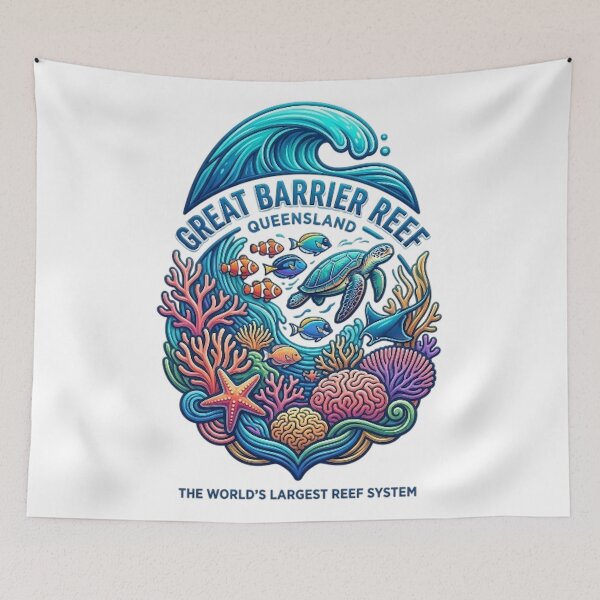 Item preview, GREAT BARRIER REEF designed and sold by likbatonboot.