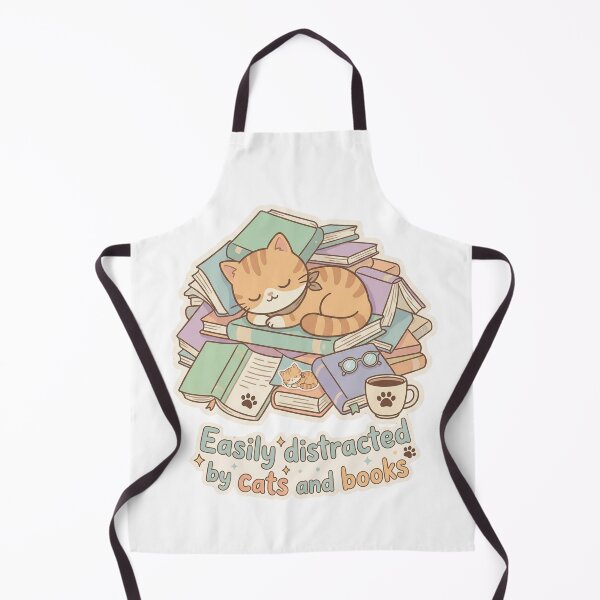 Item preview, Quiet life loud thoughts Funny books & Kawaii cats designed and sold by Im-Ara.