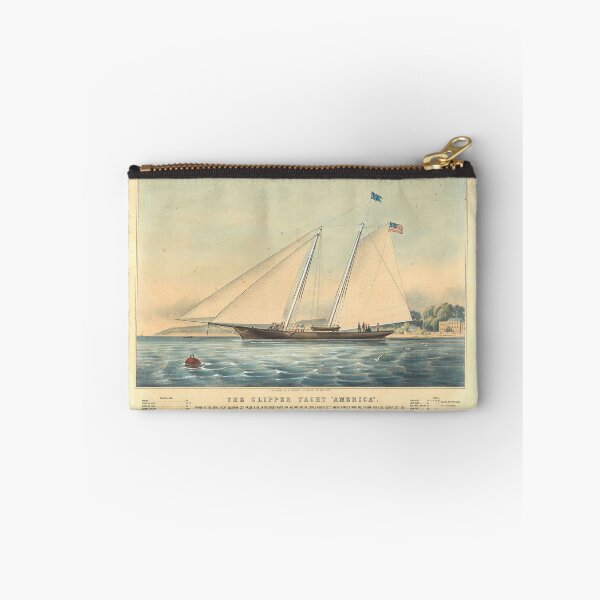Item preview, Currier America Yacht Race 1851 | Vintage Travel designed and sold by GammaRay.