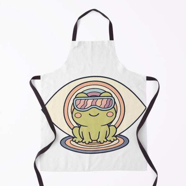 Item preview, Funky Trippy Frog Psychedelic Retro designed and sold by SoftSproutstu.