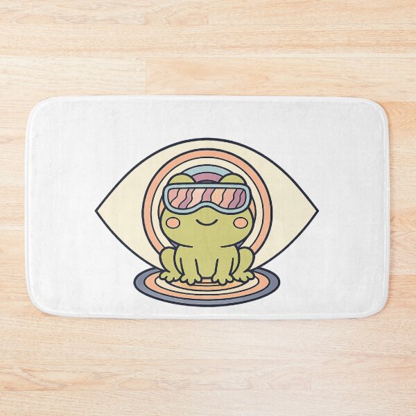 Item preview, Funky Trippy Frog Psychedelic Retro designed and sold by SoftSproutstu.