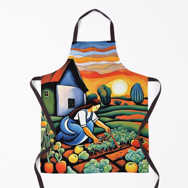 Item preview, Toiling in the vegetable patch designed and sold by George Hutton Hunter.