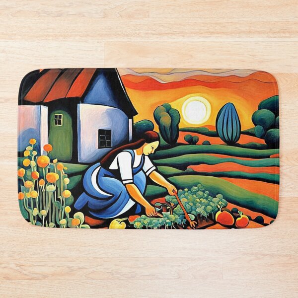 Item preview, Toiling in the vegetable patch designed and sold by George Hutton Hunter.