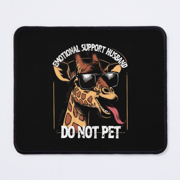 Item preview, Emotional Support Husband Do Not Pet Peak Chaos Energy designed and sold by SkeletonsDanger.