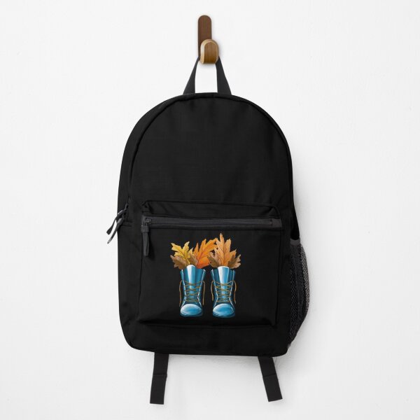 Item preview, Blue Boots with Autumn Leaves – Seasonal Illustrati designed and sold by Ескіз-ілона.