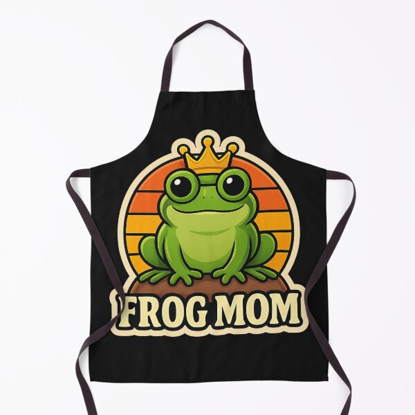 Item preview, Frog Mom Mother’s Day Gift Cute Frog Sticker – Funny Frog Lover Gift, Retro Aesthetic Kawaii Frog Decal for Laptop, Water Bottle & Planner ?? designed and sold by Basma Designs | Retro, Kawaii Shirts & Stickers.