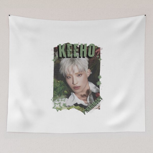 Item preview, P1Harmonyy Keeho Scrapbook Design Korean Group KPop Scrapbook Collage  designed and sold by HELL0WBELLO.
