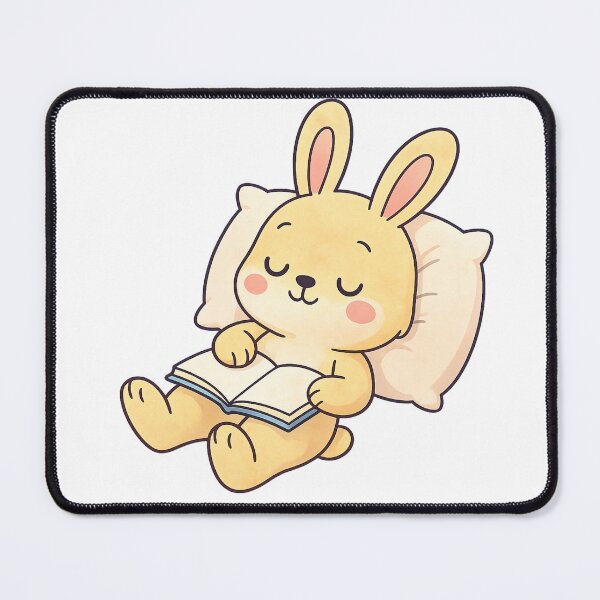 Item preview, Sleeping Bunny Reading Book Cute Cozy Shirt designed and sold by SoftSproutstu.
