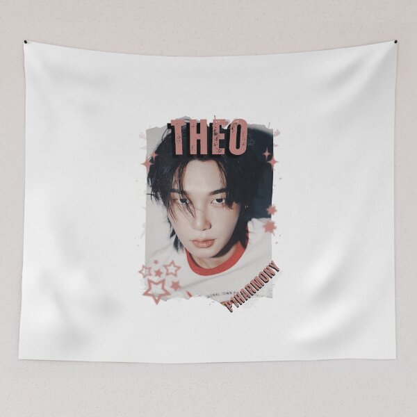 Item preview, P1Harmonyy Theo Scrapbook Design Korean Group KPop Scrapbook Collage  designed and sold by HELL0WBELLO.