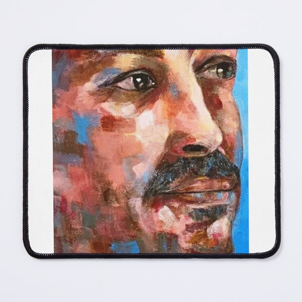 Item preview, Expressive Portrait in Bold Colorful Brushstrokes designed and sold by nezar1811.