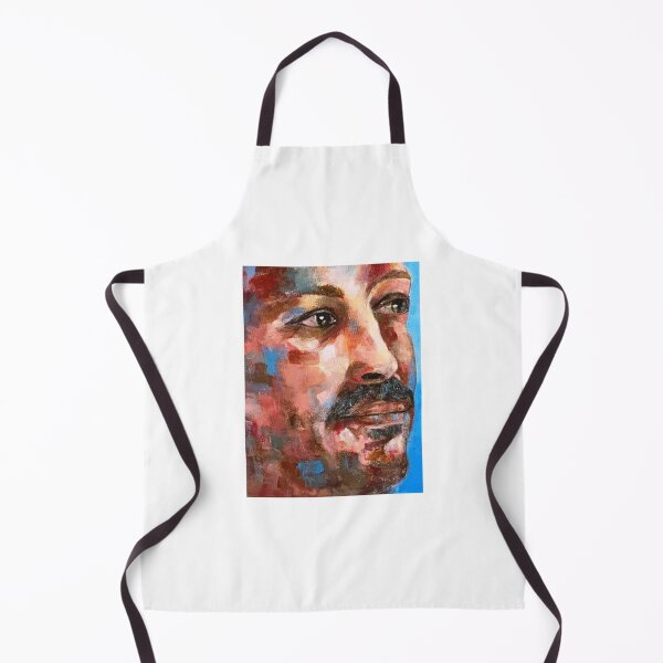 Item preview, Expressive Portrait in Bold Colorful Brushstrokes designed and sold by nezar1811.
