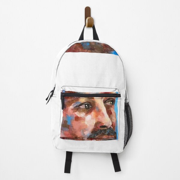 Item preview, Expressive Portrait in Bold Colorful Brushstrokes designed and sold by nezar1811.