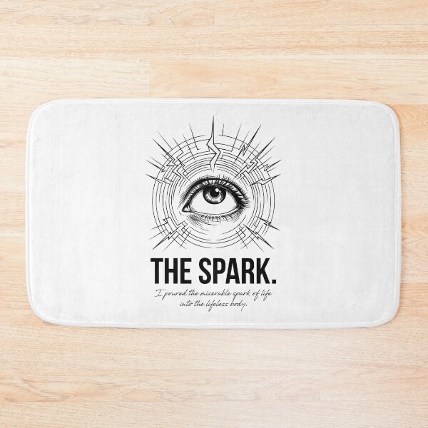 Item preview, The Spark I Poured The Miserable Spark Of Life Frankenstein designed and sold by Fenay Designs.