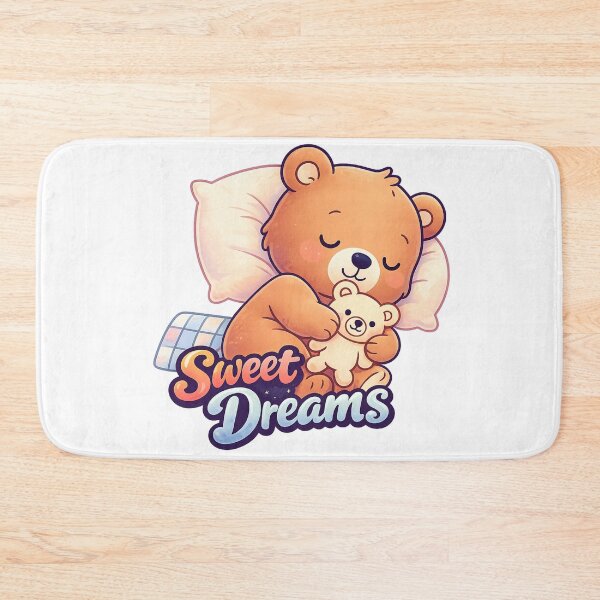 Item preview, Sweet Dreams Cute Sleeping Bear Cozy designed and sold by SoftSproutstu.