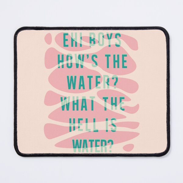 Item preview, This is Water David Foster Wallace Quote - Abstract Fluid Typography designed and sold by peperlis.