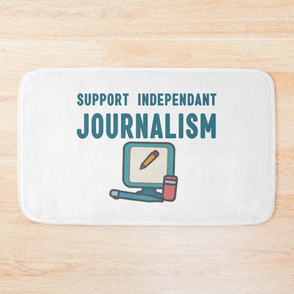 Item preview, Support Independant Journalism designed and sold by 3Brew-Designs.