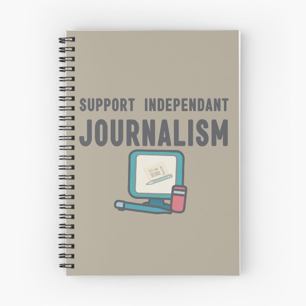 Item preview, Support Independant Journalism designed and sold by 3Brew-Designs.
