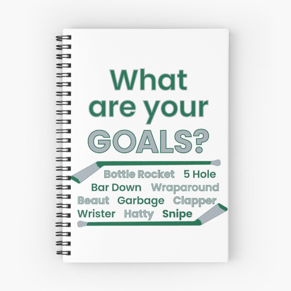Item preview, What are your GOALS? Dallas Stars colors. designed and sold by Hattrixz.