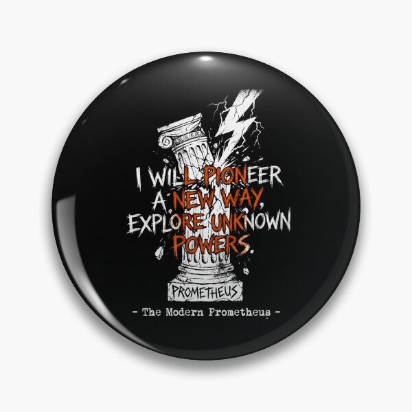 Artikelvorschau, Ich werde einen neuen Weg einschlagen, unbekannte Kräfte erforschen, Prometheus entworfen und verkauft von Fenay Designs.