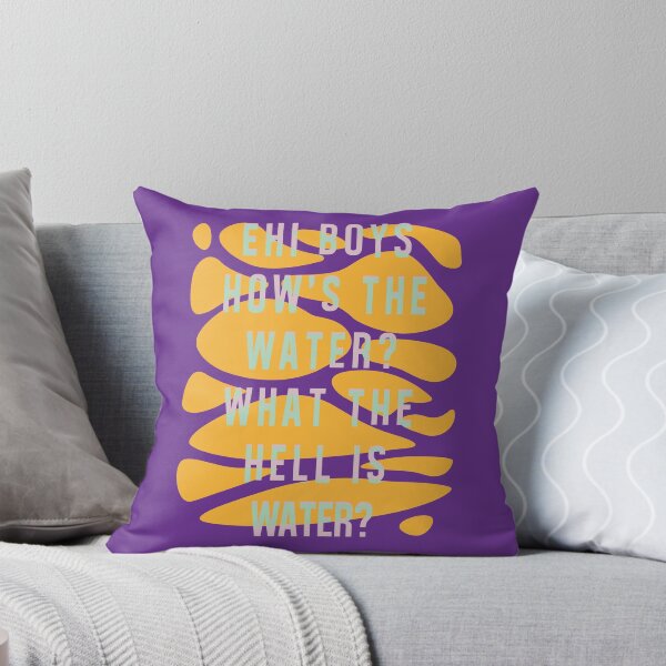 Item preview, This is Water David Foster Wallace Quote - Abstract Fluid Typography - Yellow designed and sold by peperlis.