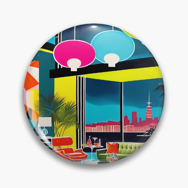 Item preview, Mid Century Neon designed and sold by MorganaWelchArt.