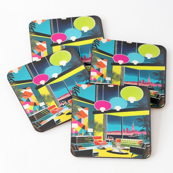 Item preview, Mid Century Neon designed and sold by MorganaWelchArt.