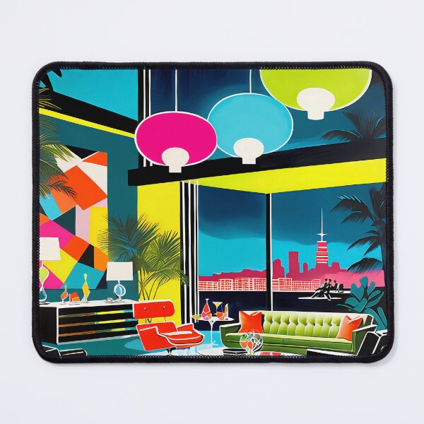 Item preview, Mid Century Neon designed and sold by MorganaWelchArt.