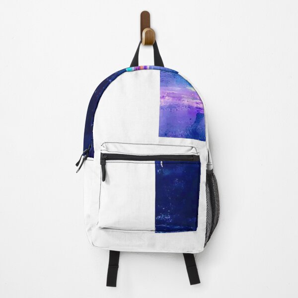 Item preview, Glowing Horizon Abstract Night Seascape in Blue designed and sold by nezar1811.