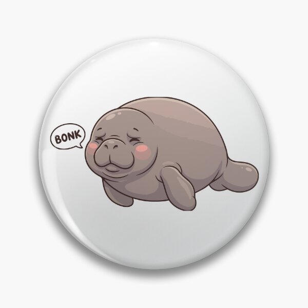Item preview, Funny Manatee Bonk Floating Sea Potato designed and sold by Petzzz.