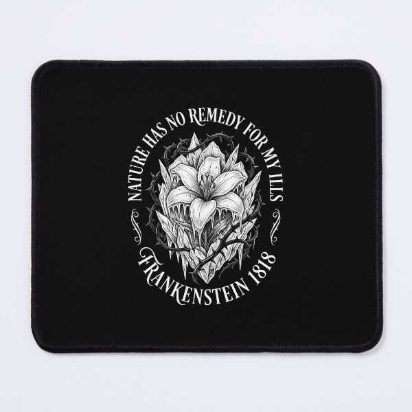 Item preview, Nature Has No Remedy For My Ills Frankenstein 1818 Quote designed and sold by Fenay Designs.