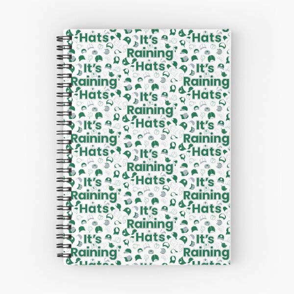 Item preview, It's Raining Hats. In Dallas Stars colors. designed and sold by Hattrixz.