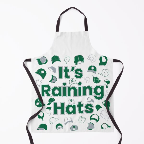 Item preview, It's Raining Hats. In Dallas Stars colors. designed and sold by Hattrixz.