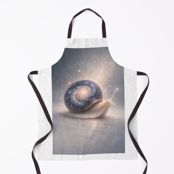 Item preview, Slow Universe – Galaxy Snail Aesthetic Art designed and sold by InkWanderStudio.