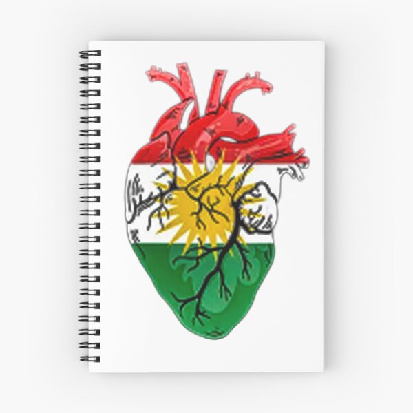 Item preview,  Kurdistan Heart Flag Kurdish Pride Design designed and sold by Xyvo_shop.