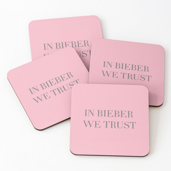 Item preview, In Bieber we Trust - Swag Album Pink  designed and sold by GiftandGo.