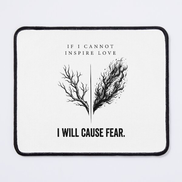 Item preview, If I Cannot Inspire Love I Will Cause Fear Frankenstein designed and sold by Fenay Designs.