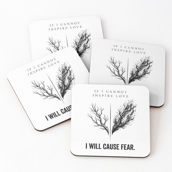 Item preview, If I Cannot Inspire Love I Will Cause Fear Frankenstein designed and sold by Fenay Designs.