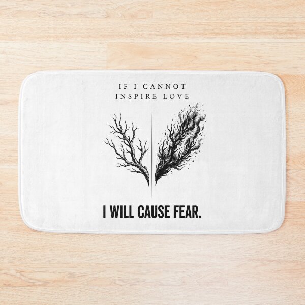 Item preview, If I Cannot Inspire Love I Will Cause Fear Frankenstein designed and sold by Fenay Designs.