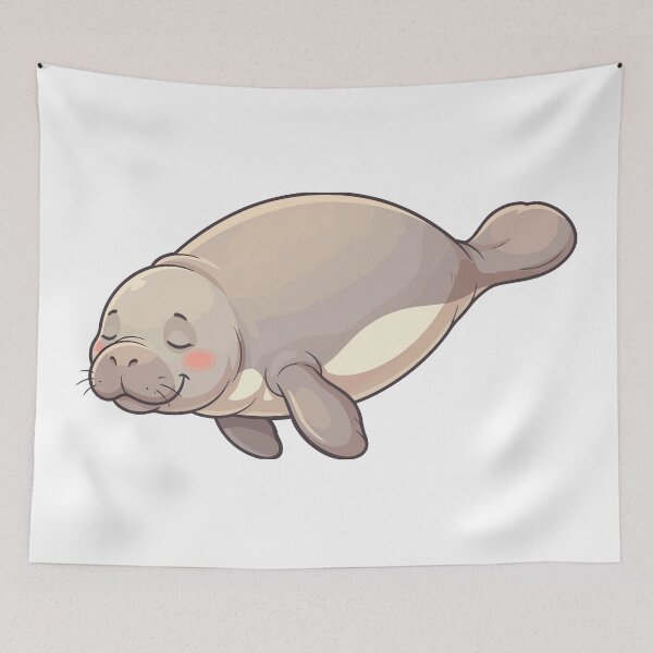 Item preview, Going With The Flow Sleepy Manatee designed and sold by Petzzz.