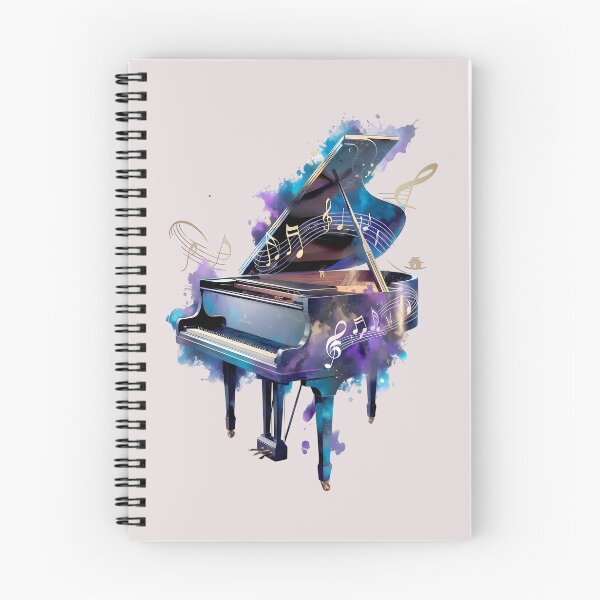Item preview, Cosmic Symphony Grand Piano - World Music Day Art Tribute designed and sold by Art-Arcade6.