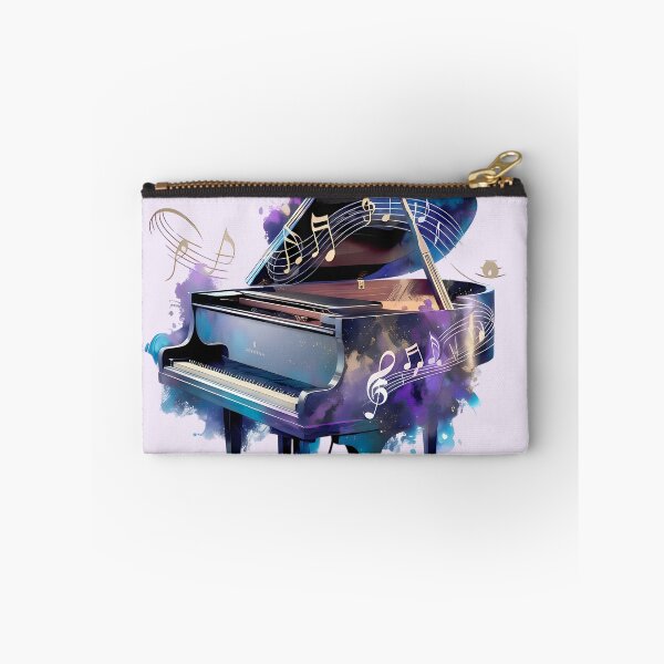 Item preview, Cosmic Symphony Grand Piano - World Music Day Art Tribute designed and sold by Art-Arcade6.