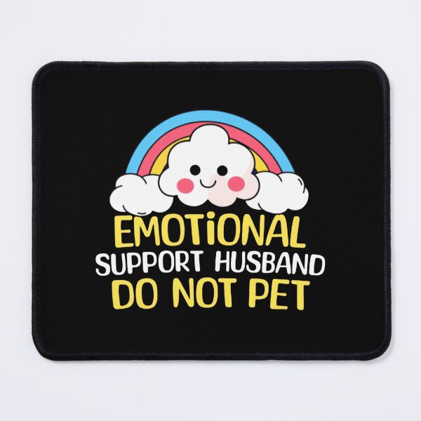 Item preview, Emotional Support Husband Do Not Pet Ultimate Chaos Energy designed and sold by SkeletonsDanger.