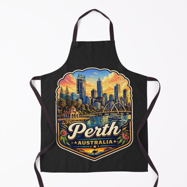 Item preview, Golden Sunset Over Perth Skyline designed and sold by TAOptimus .