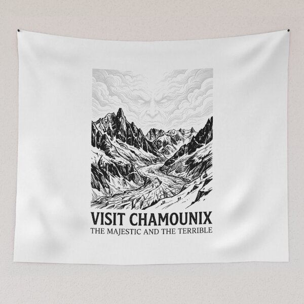Item preview, Visit Chamounix The Majestic And The Terrible Frankenstein designed and sold by Fenay Designs.